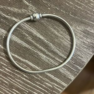 Cape cod bracelet single ball- silver